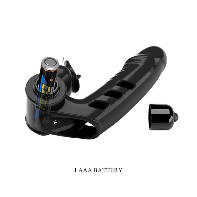 Насадка на палець Pretty Love Corbin Finger Vibrator Black Насадка на палець Pretty Love Corbin Finger Vibrator Black