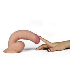 Вибратор LoveToy The Ultra Soft Dude Vibrating 8.5 Телесный
