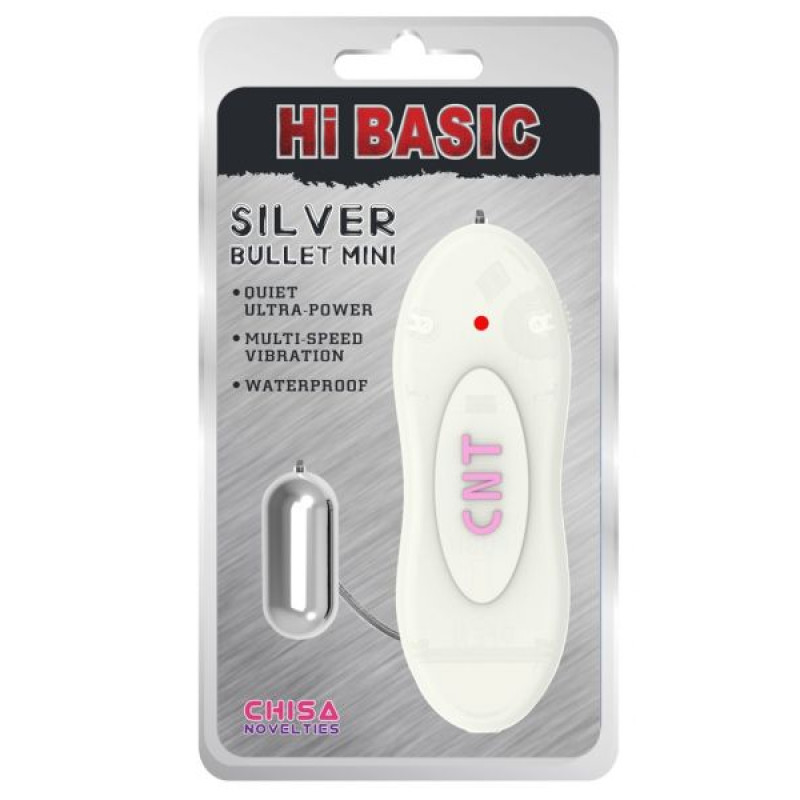 Віброкулька Chisa Silver Bullet Mini Біла Віброкулька Chisa Silver Bullet Mini Біла
