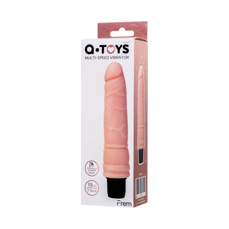 Реалістичний вібратор Toyfa A-TOYS Realistic Vibrator 761001 Реалістичний вібратор Toyfa A-TOYS Realistic Vibrator 761001