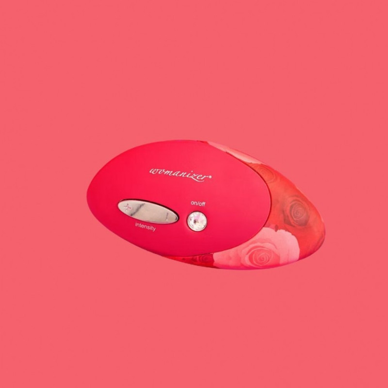 Вакуумный клиторальный стимулятор Womanizer W-500 Red/Rose