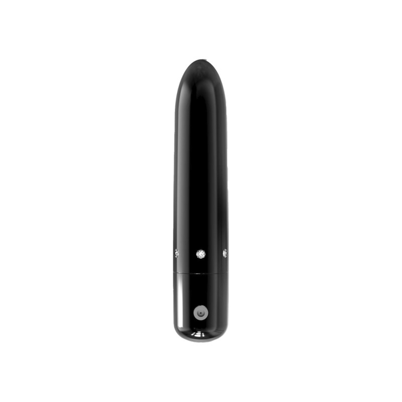 Виброшар PowerBullet - Pretty Point Rechargeable Bullet Black Виброшар PowerBullet - Pretty Point Rechargeable Bullet Black