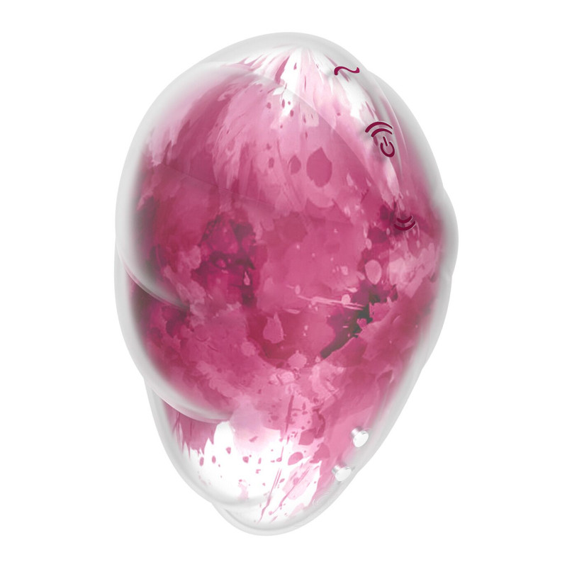 Вакуумний стимулятор з вібрацією Satisfyer Cloud Dancer Red Вакуумний стимулятор з вібрацією Satisfyer Cloud Dancer Red