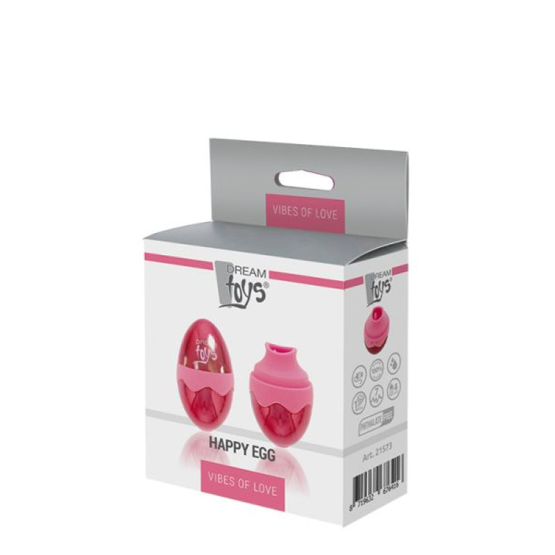 Клиторальный стимулятор Dreamtoys Vibes Of Love Happy Egg Клиторальный стимулятор Dreamtoys Vibes Of Love Happy Egg