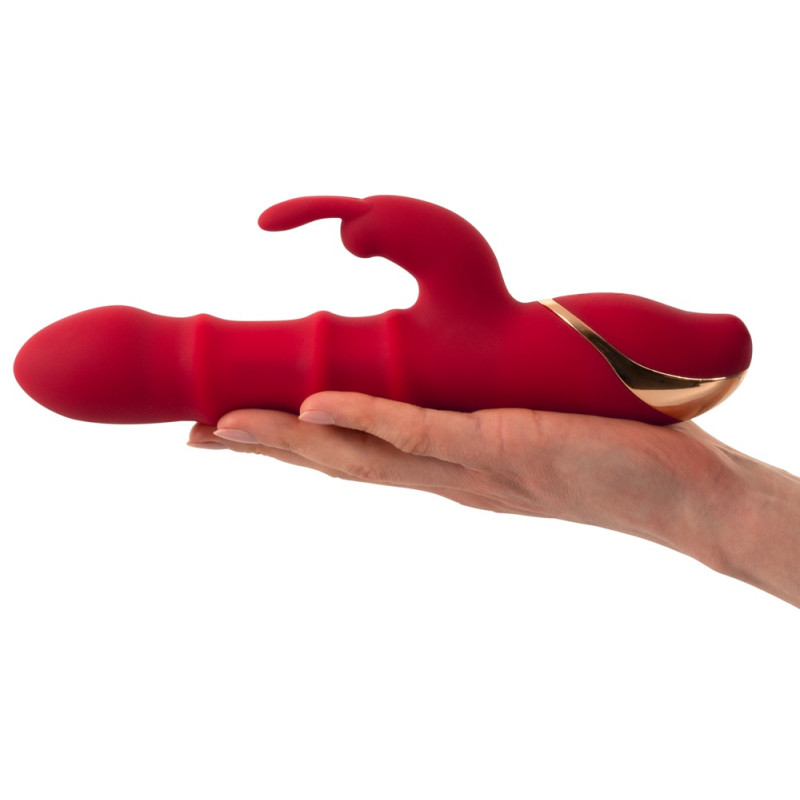 Вібратор You2Toys Rabbit Vibrator With 3 Moving Rings