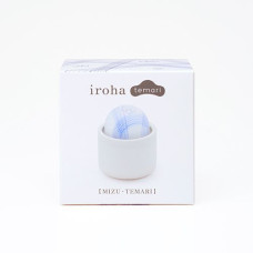 Мощный вибратор-шарик IROHA TEMARI Mizu не передает вибрацию на футляр
