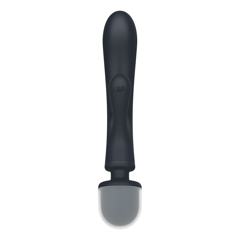 Вібратор-кролик з вібромасажером Satisfyer Triple Lover Grey, 3 мотори Вібратор-кролик з вібромасажером Satisfyer Triple Lover Grey, 3 мотори