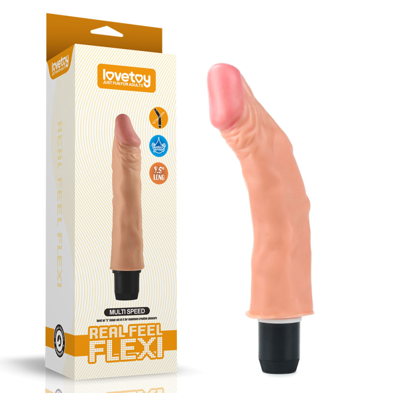 Реалістичний вібратор LoveToy Reel Feel Flexi Vibrator Flesh 9,5 Реалістичний вібратор LoveToy Reel Feel Flexi Vibrator Flesh 9,5