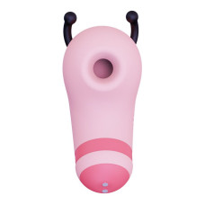 Вакуумный стимулятор с микротоками KISSTOY Beebe Pink, на палец