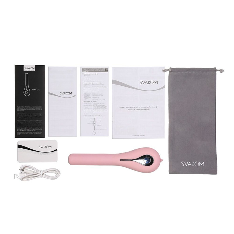 Вибратор Svakom Siime Eye Pale Pink Вибратор Svakom Siime Eye Pale Pink