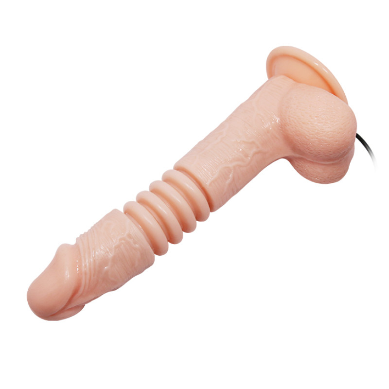 Вібратор LyBaile Thunder Up Vibrating Dildo Flesh Вібратор LyBaile Thunder Up Vibrating Dildo Flesh