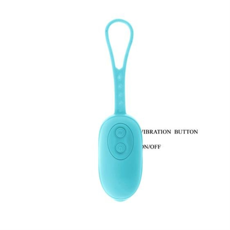 Віброяйце LyBaile Pretty Love Cedric Бірюзове Віброяйце LyBaile Pretty Love Cedric Бірюзове