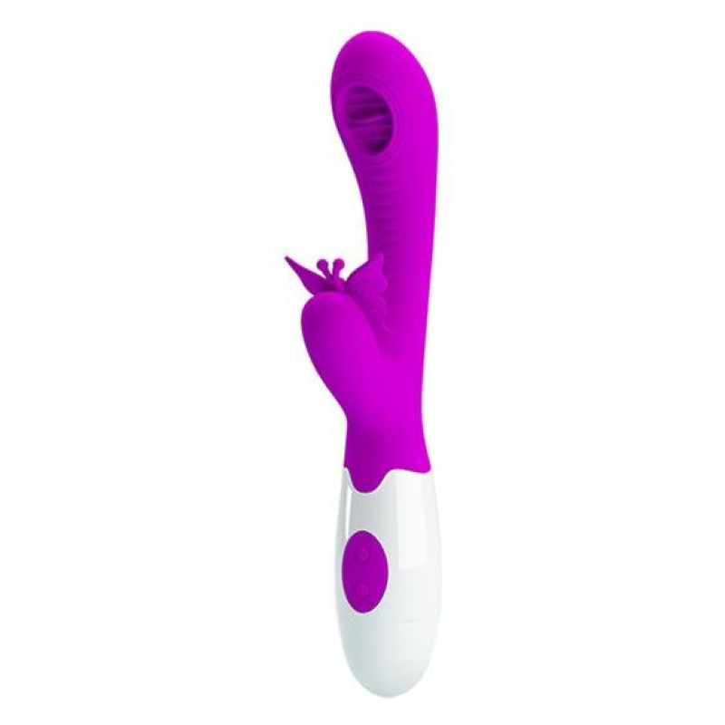Вібратор Pretty Love Moth Clitoris Vibrator Purple Вібратор Pretty Love Moth Clitoris Vibrator Purple