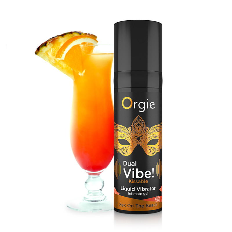 Жидкий вибратор Orgie Секс на пляже DUAL VIBE! 15 мл Жидкий вибратор Orgie Секс на пляже DUAL VIBE! 15 мл