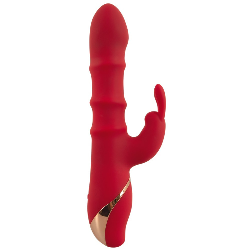 Вібратор You2Toys Rabbit Vibrator With 3 Moving Rings