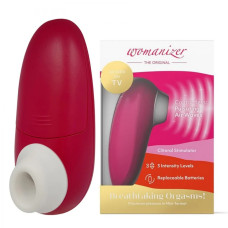 Вакуумный стимулятор клитора Womanizer Mini Red Wine