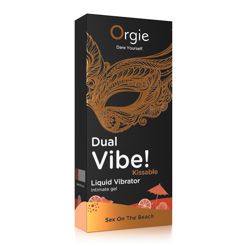 Жидкий вибратор Orgie Секс на пляже DUAL VIBE! 15 мл Жидкий вибратор Orgie Секс на пляже DUAL VIBE! 15 мл