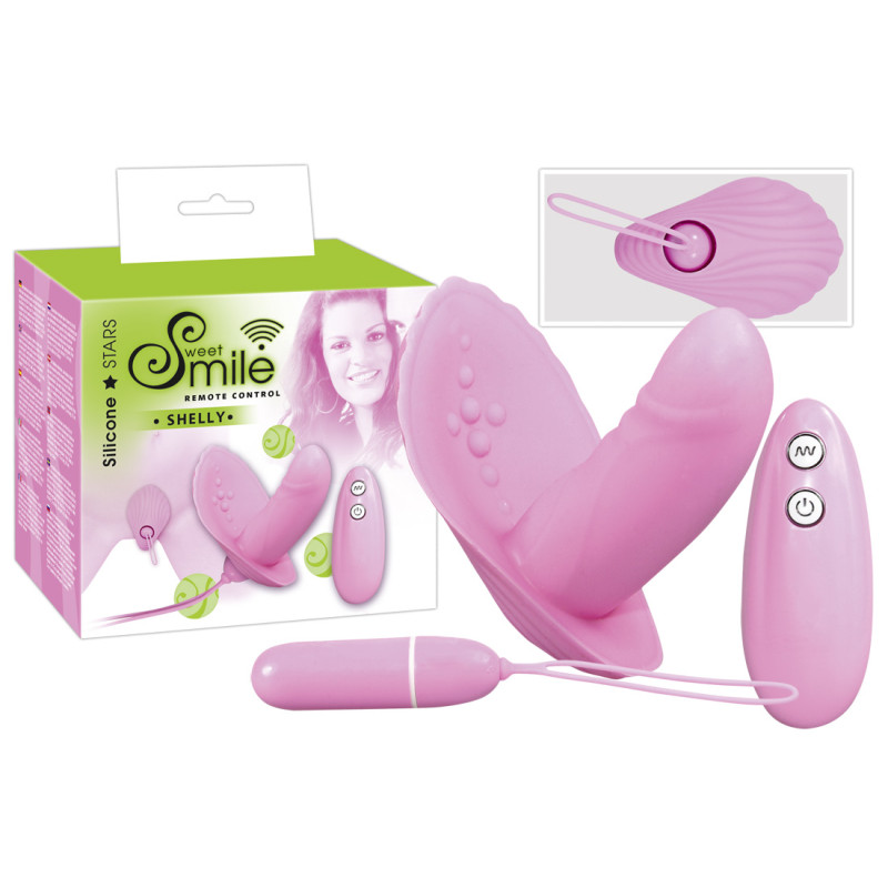 Вібростимулятор Sweet Smile Remote Control Shelly RC Рожевий