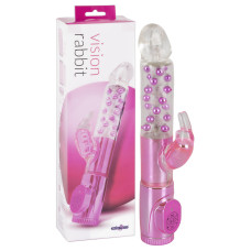 Hi-tech Вибратор Seven Creations Vision Rabbit Розовый