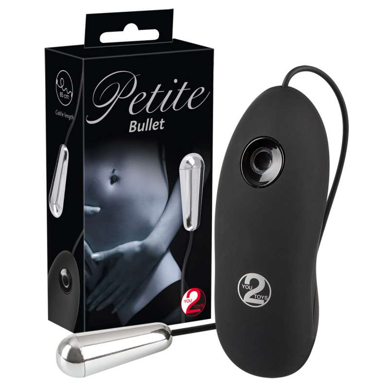Віброкуль You2Toys Petite Bullet Чорна Віброкуль You2Toys Petite Bullet Чорна