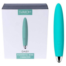 Компактный вибростимулятор клитора Svakom Daisy Зеленый