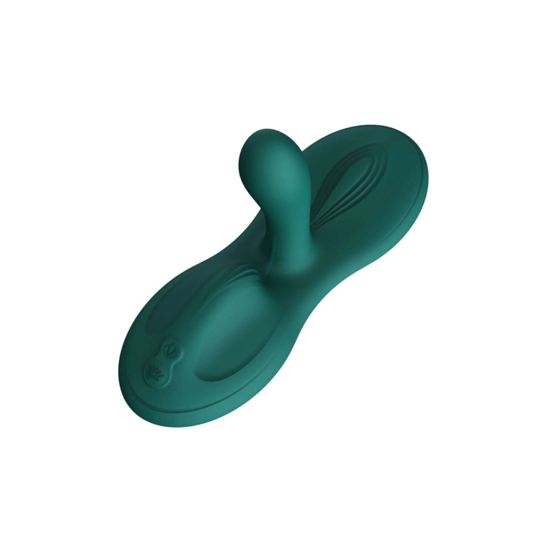 Sit-on-top смарт-вібратор Zalo – Flora Smart Vibrating Pad Turquoise Green, 9 моторів Sit-on-top смарт-вібратор Zalo – Flora Smart Vibrating Pad Turquoise Green, 9 моторів