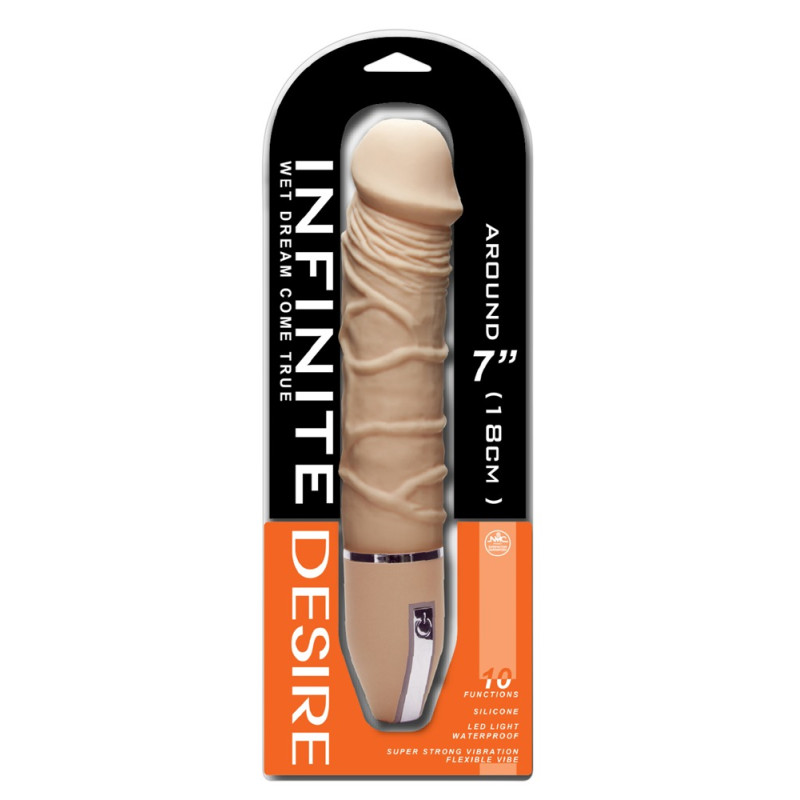 Реалистичный Вибратор NMC Infinite Desire Skin-coloured Vibrator Телесный Реалистичный Вибратор NMC Infinite Desire Skin-coloured Vibrator Телесный