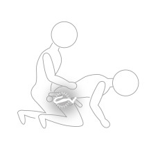 Универсальный вибратор с эрекционным кольцом Rocks Off The-Vibe