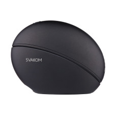 Вакуумний кліторальний смарт-стимулятор Svakom Pulse Galaxie Midnight Black, проєктор зоряного неба