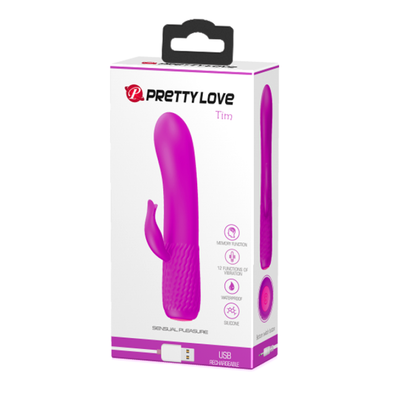 Вибратор Pretty Love Tim Фиолетовый Вибратор Pretty Love Tim Фиолетовый