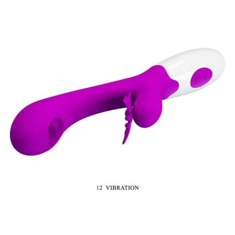 Вібратор Pretty Love Moth Clitoris Vibrator Purple Вібратор Pretty Love Moth Clitoris Vibrator Purple