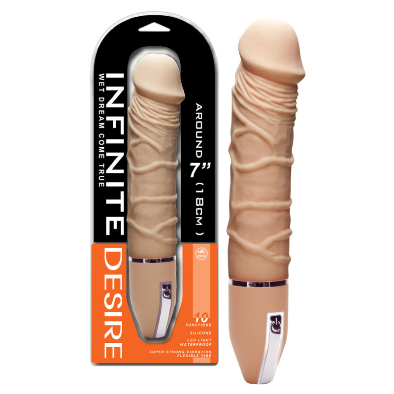 Реалистичный Вибратор NMC Infinite Desire Skin-coloured Vibrator Телесный Реалистичный Вибратор NMC Infinite Desire Skin-coloured Vibrator Телесный