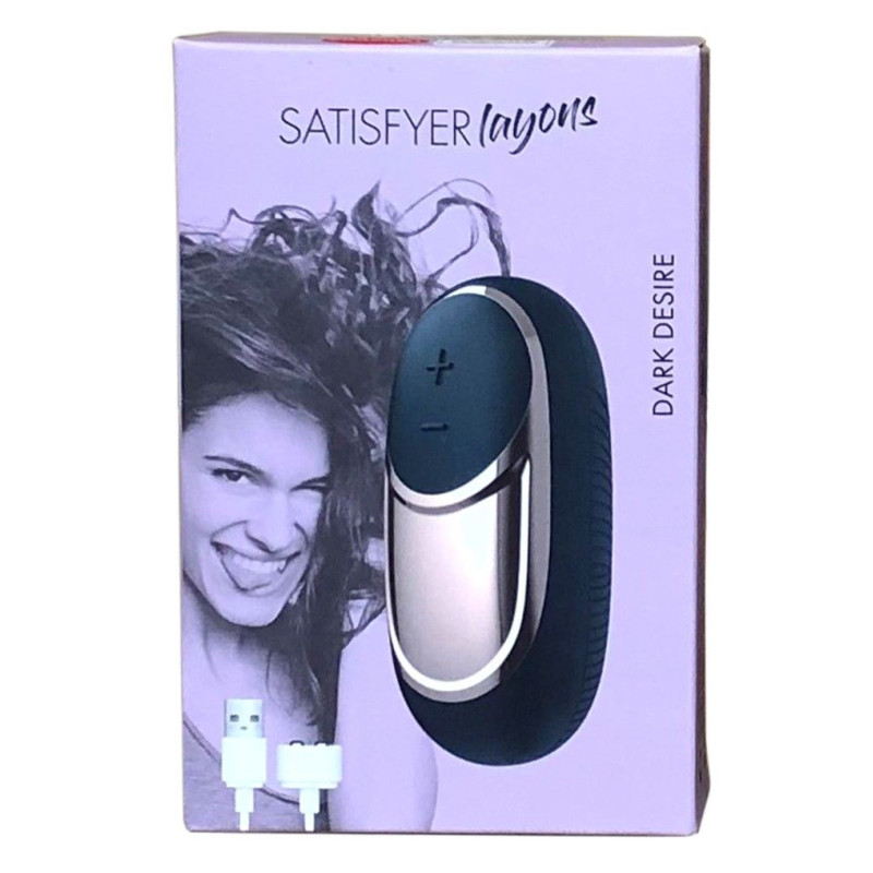 Мощный вибратор Satisfyer Lay-On - Dark Desire Мощный вибратор Satisfyer Lay-On - Dark Desire