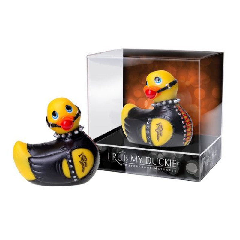 Вібромасажер качечка Big Teaze Toys I Rub My Duckie Bondage Yellow любителька BDSM Вібромасажер качечка Big Teaze Toys I Rub My Duckie Bondage Yellow любителька BDSM