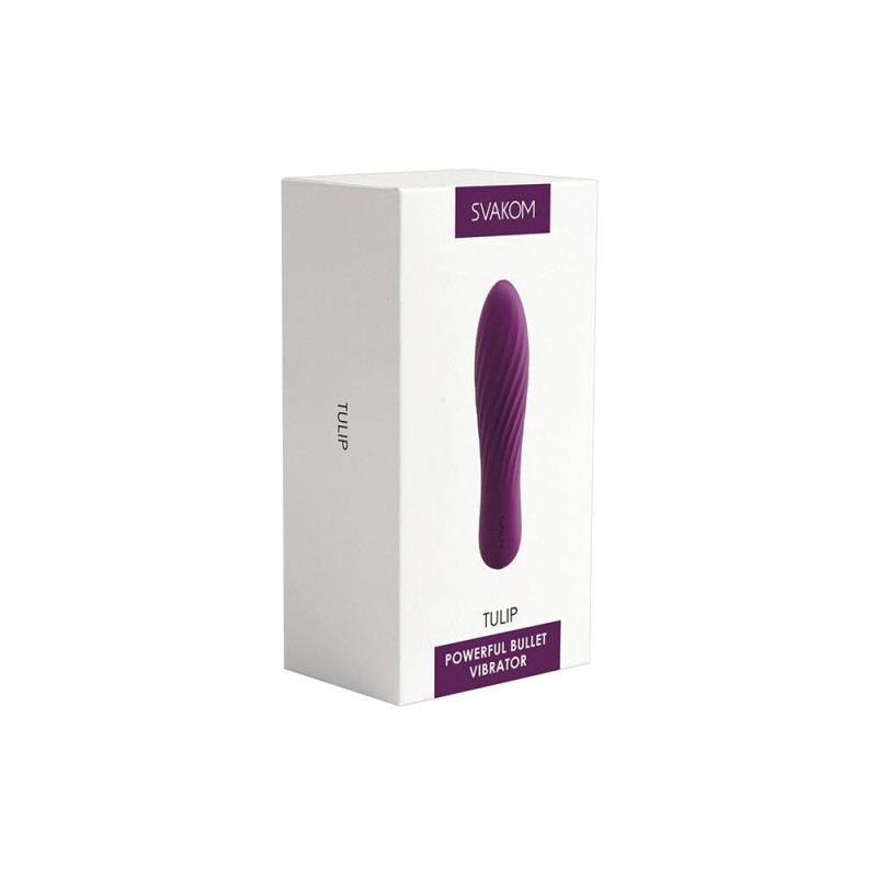 Мощный минивибратор Svakom Tulip Violet Мощный минивибратор Svakom Tulip Violet