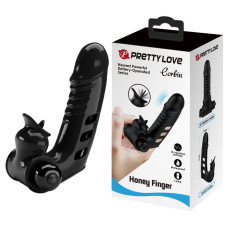 Насадка на палець Pretty Love Corbin Finger Vibrator Black