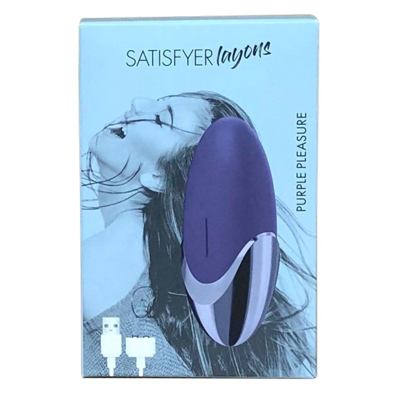 Мощный вибратор Satisfyer Lay-On Фиолетовый