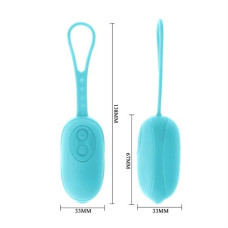 Віброяйце LyBaile Pretty Love Cedric Бірюзове