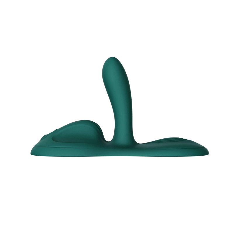 Sit-on-top смарт-вібратор Zalo – Flora Smart Vibrating Pad Turquoise Green, 9 моторів Sit-on-top смарт-вібратор Zalo – Flora Smart Vibrating Pad Turquoise Green, 9 моторів
