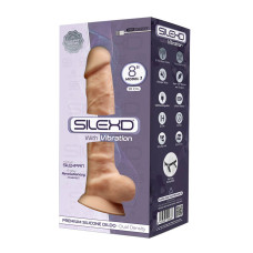 Фаллоимитатор с вибрацией SilexD Vetus Vibro MODEL 1 Телесный size 8in