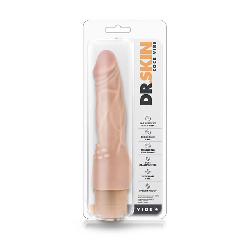 Вибратор Blush MR. SKIN COCK VIBE 4 Вибратор Blush MR. SKIN COCK VIBE 4