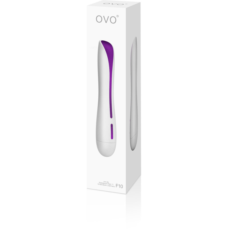Вібратор OVO F10 Metallic Фіолетовий Вібратор OVO F10 Metallic Фіолетовий