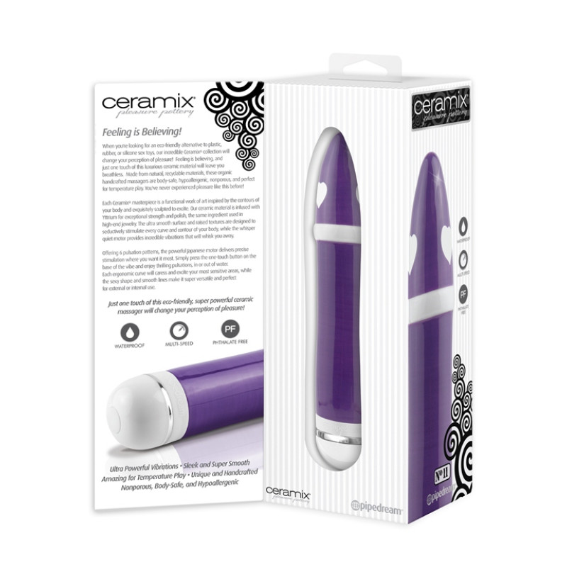 Вибратор из керамики Pipedream Ceramix №11 20,3х3,8 см Вибратор из керамики Pipedream Ceramix №11 20,3х3,8 см