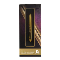 Вибратор Rocks Off RO-150 ммm Slimline 10 Золотой