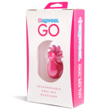 Симулятор орального секса для женщин Lovehoney Sqweel Go Розовый