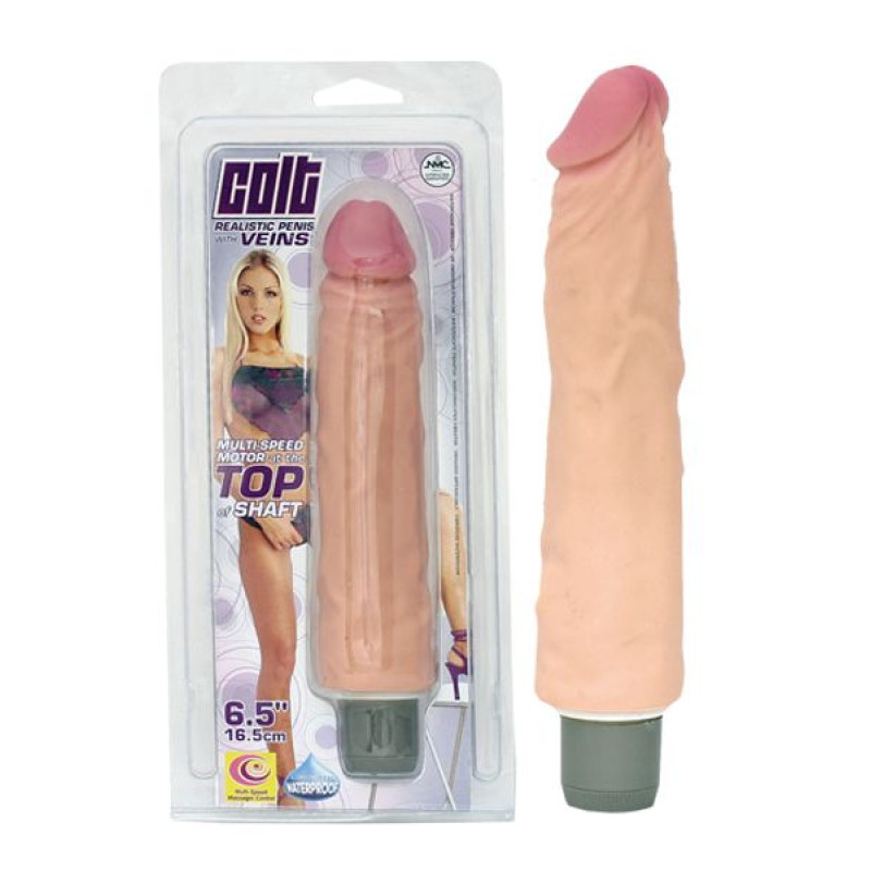 Вибратор NMC Colt 6,5 Realistic Vibrator Телесный Вибратор NMC Colt 6,5 Realistic Vibrator Телесный