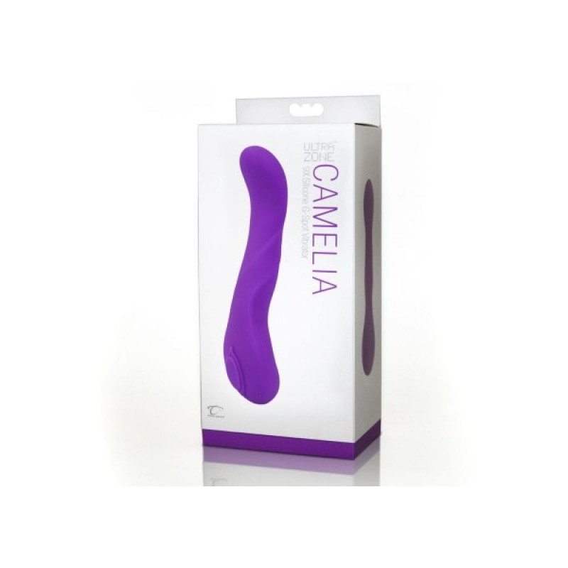 Вибратор для точки G Topco Sales UltraZone Camelia 9X Silicone G-Spot Vibrator 11х3 см Вибратор для точки G Topco Sales UltraZone Camelia 9X Silicone G-Spot Vibrator 11х3 см