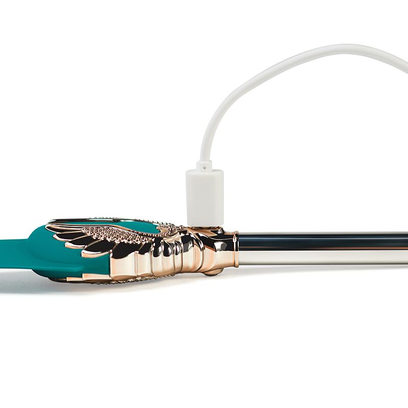 Изысканный вибратор Knight Jenay FLOWERS & SWORD, маска, лента и лубрикант в комплекте Изысканный вибратор Knight Jenay FLOWERS & SWORD, маска, лента и лубрикант в комплекте