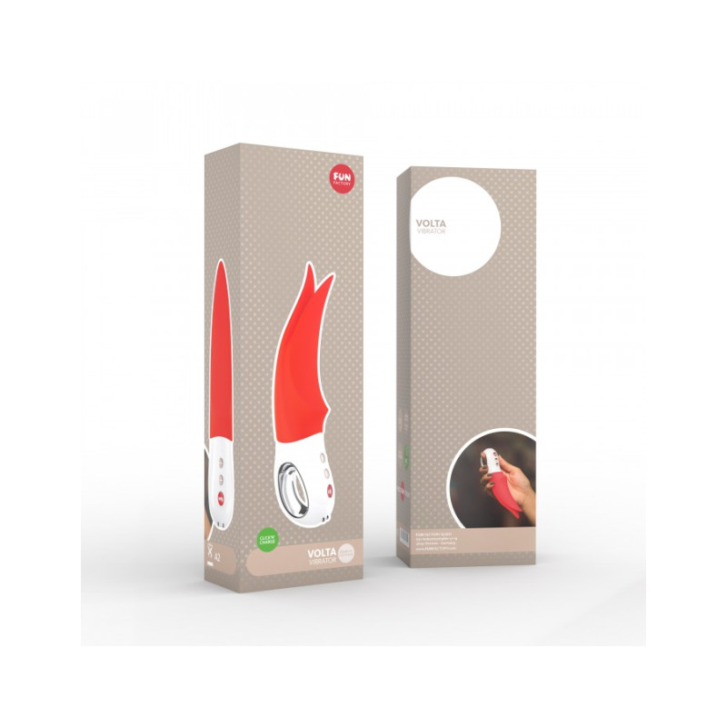 Вібратор Fun Factory Volta Помаранчевий Вібратор Fun Factory Volta Помаранчевий