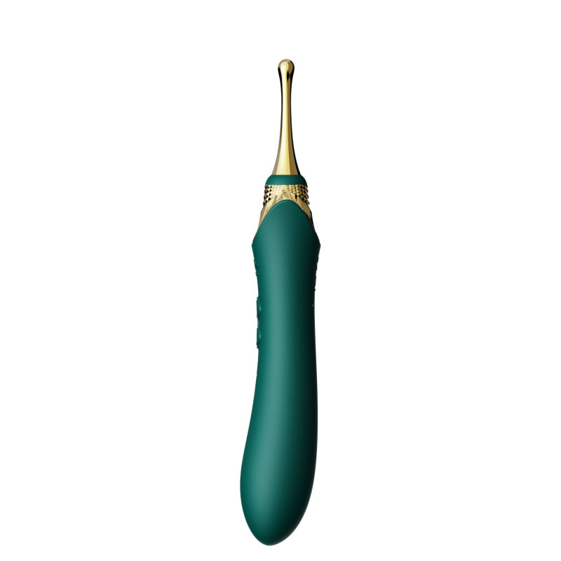 Мультифункциональный вибратор Zalo — Bess 2 Turquoise Green, 4 насадки, подогрев. Мультифункциональный вибратор Zalo — Bess 2 Turquoise Green, 4 насадки, подогрев.